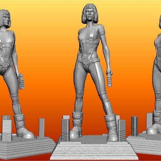 Leeloo finished pic 3.jpg Leeloo Fifth Element