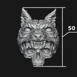 20.jpg Skull wolf scalp