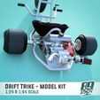 6.jpg Drift Trike - fat tire 1:24 & 1:64 scale model set