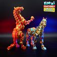 Flexi-Factory-Cyber-Horse_09.jpg Flexi Factory Cyber Horse e Unicórnio com 3MF incluído!