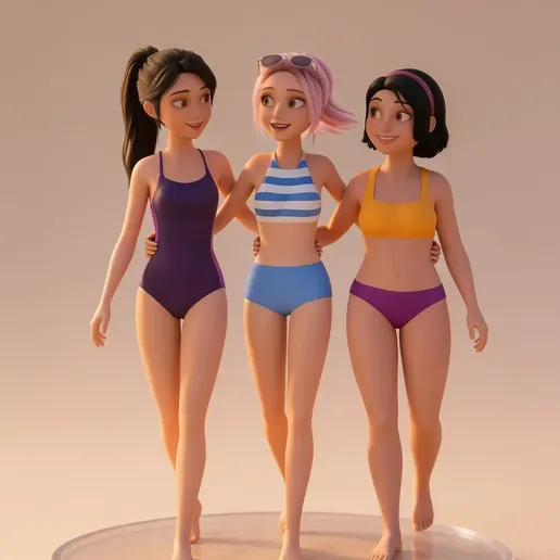 Yazmina, Brooklynn y Sammy
