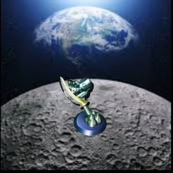 L'astronaute décolle sur une fusée modèle chibi imprimable