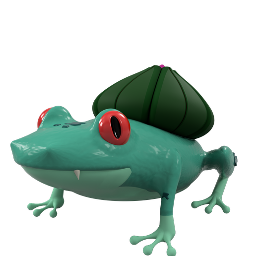 Bulbafrog 3D model