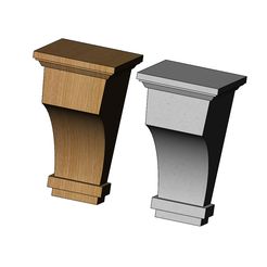 Tapered-mission-corbel-00.jpg Fichier STL Support pour corbeau de mission conique Modèle d'impression 3D・Modèle à télécharger et à imprimer en 3D