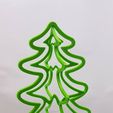 Spinning Christmas tree - Table top decoration