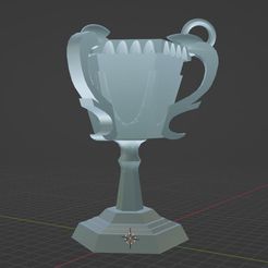 w.jpg STL-Datei Harry Potter Trimagischer Turnier Pokal Schlüsselanhänger・Design für 3D-Drucker zum herunterladen