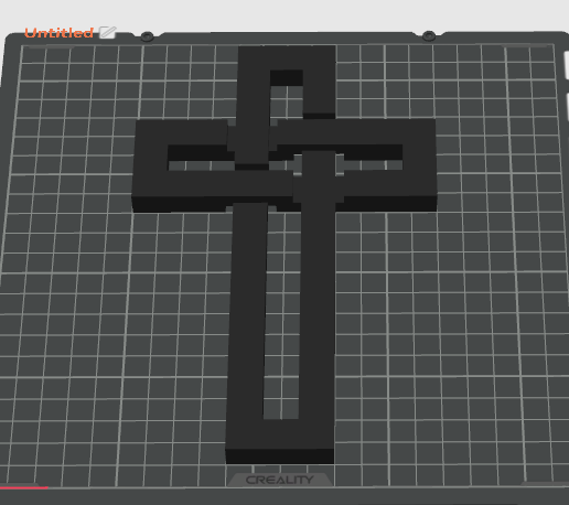 Crossover Cross・Free STL File for 3D printing・Cults