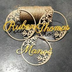 Photo.jpg Fichier STL Boule Joyeux Noel・Idée pour impression 3D à télécharger