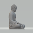 2.png Gautama Buddha 3D Model 3D print model