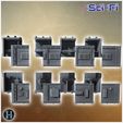 6.jpg Massive rectangular industrial facility with numerous vents and heavy-duty reinforced walls (4) - Future Sci-Fi SF Post apocalyptic Tabletop Scifi Wargaming Planetary exploration RPG Terrain