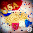 Capture_d_e_cran_2016-05-02_a__15.12.02.png Free STL file USA Cookie Cutter (4th of July Special Edition)・3D printer design to download