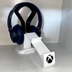 IMG_1275.jpg Fichier STL support de contrôleur xbox et casque・Modèle pour imprimante 3D à télécharger