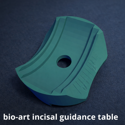 🦷 Bio-Art Incisal Guidance Table – Replacement part・ STL File for 3D ...