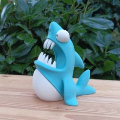 IM10.jpeg Archivo STL Bebé tiburón・Diseño de impresión en 3D para descargar