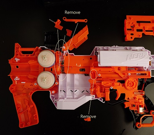 oo Nerf Ultra Amp - Dart Conversion Mod