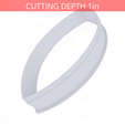 Almond~6.25in-cookiecutter-only2.png Almond Cookie Cutter 6.25in / 15.9cm