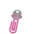 f1f296a7-9605-4dfd-96e3-be917636c451.jpg Marcador de livros Bunny Butt CLIPMARK 3MF Ficheiro incluído