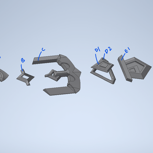 STL file Genshin Impact - Chasca Belt Accessories 🎭 ・3D printer design ...