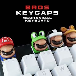 bros_keycaps_portada.jpg Bros Keycaps Collection - Mechanical Keyboard