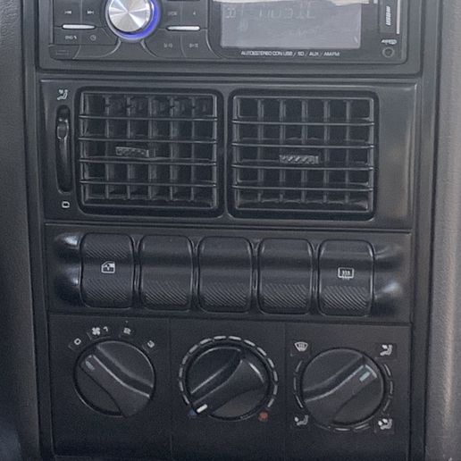 Volkswagen Gol G2 and G3 ventilation spare parts