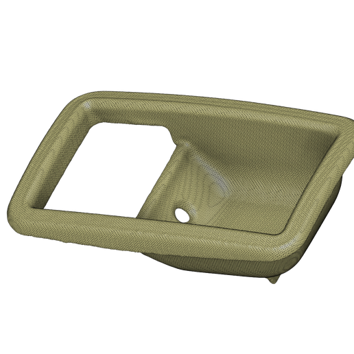 🚪 280zx S130 Interior Door Handle Cover・ STL File for 3D