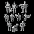 pack32.png Big Robot Pack 3 - Only for 9.99€! (32mm scale, scaleable)