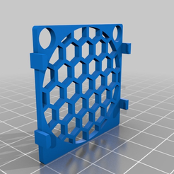 fc3a9b66b78fedcf7cedfd4ffbd4a3dd.png Free 3D file Clip on fan cover for 40mm noctua fans・3D printer design to download