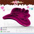 94-sombrero-mujer-75mm.jpg Hat Woman cookie cutter - Barbie - Hat Woman cookie cutter
