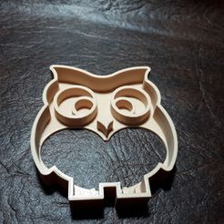 20190705_185909.jpg STL-Datei Owl Cookie Cutter - cutting owl・Design für 3D-Drucker zum herunterladen, SandryBoop