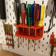 IMG_3975.jpeg IKEA Skadis screwdriver holder (9pcs)