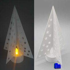 sapinbougie1.jpg Deko-Baum Weihnachten