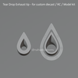 New-Project-2021-08-27T145224.134.png Tear Drop Exhaust tip - for custom diecast / RC / Model kit