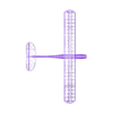 Taciuc Glider total 3D overview.stl Simple Dragonfly RC Glider