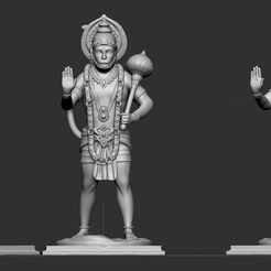 8989898989.jpg Archivo STL Hanuman ji・Diseño de impresión en 3D para descargar