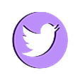 twitter logo_obj.obj twitter logo