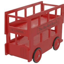 1.jpg 3D file Toy Bus 3D Model・Template to download and 3D print