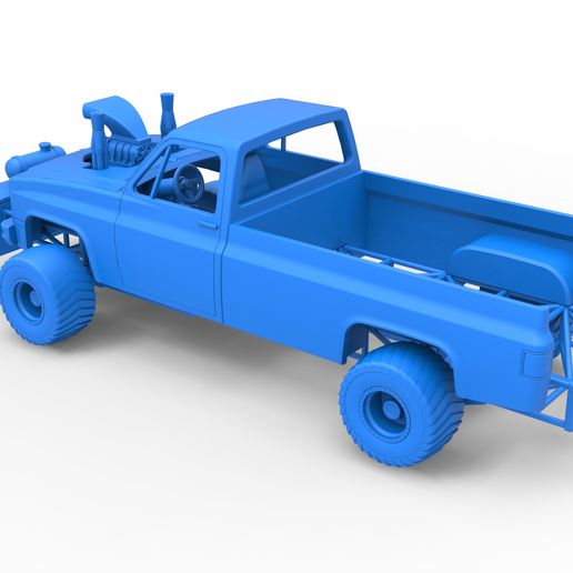 59.jpg Fichier 3D Camion tracté 4 roues motrices Échelle 1:25・Modèle pour impression 3D à télécharger, CosplayItemsRock