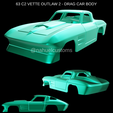 Proyecto-nuevo-2023-03-17T185304.638.png Fichier STL 63 C2 VETTE OUTLAW 2 - CARROSSERIE DRAG CAR・Design pour impression 3D à télécharger