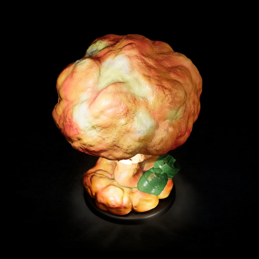 Photoroom-20241213_160922.png Nuclear Explosion , Atomic Mushroom Cloud: Fallout-Inspired Nuka Bomb