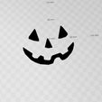 Part2 - Eyes - Nose - Mouth - For One Extruder -.JPG Halloween Pumpkin Keychain and various - Halloween Pumpkin Keychain and various