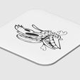 Cow-and-Chicken-Coaster.jpg For AMS - Cartoon Network Coasters (6)