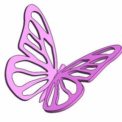 papillon2.jpg STL file Butterfly・Design to download and 3D print