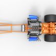 10.jpg Diecast Dragster à moteur avant avec 2 V8 Version 2 Echelle 1:25