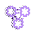 3D_ROELOFS_TREFOIL_KNOT_2Augmented_Hexa_Prism.stl ROELOFS TREFOIL KNOT 2