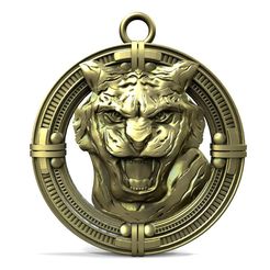 tiger-pendant-.1.jpg Archivo STL Colgante de tigre・Diseño imprimible en 3D para descargar