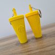 20230205_150652.jpg Файл STL STARBUCKS ORNAMENT MINI TUMBLER STUDDED KEYCHAIN V2 REMOVABLE SCREW・Шаблон для 3D-печати для загрузки