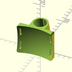 GoProGimbalMount.png 3D-Datei Fahrrad-Helmhalterung für GoPro Gimbal (parametrisiert) kostenlos・Modell für 3D-Druck zum herunterladen