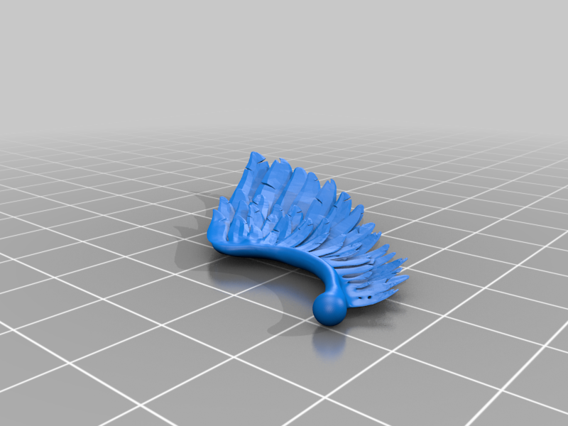 wing.png Download free STL file Biblically Accurate Gyro Angel • 3D printer template, NotOnLand