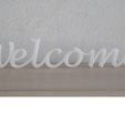 pic2.jpg Welcome Sign Standalone for  Home Counter Reception Desk Decoration