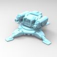 Bolter.261.jpg Бесплатный STL файл Часовая турель в стиле научной фантастики・Дизайн 3D-печати для загрузки